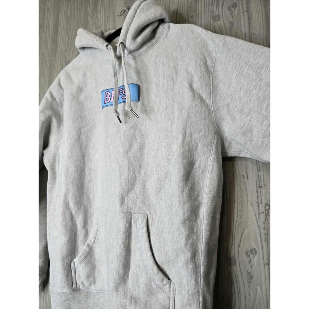 Barstool Sports BFFs Gray Hoodie Size Large Unisex Streetwear Casual